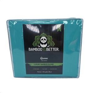 Bamboo is better luxury bamboo microfiber queen sheet set